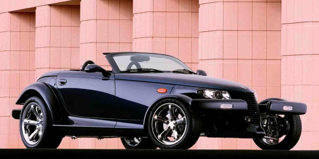 voiture contemporaine de style rétro